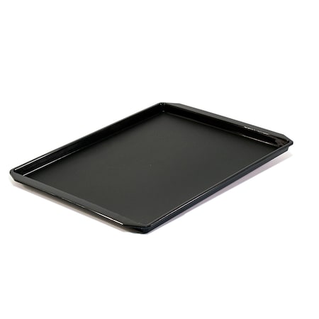 Hapco-Elmar R3030BLK-Essential 10.5x12.5" Rect. Tray W/ Handles, Black, PK 36 R3030BLK